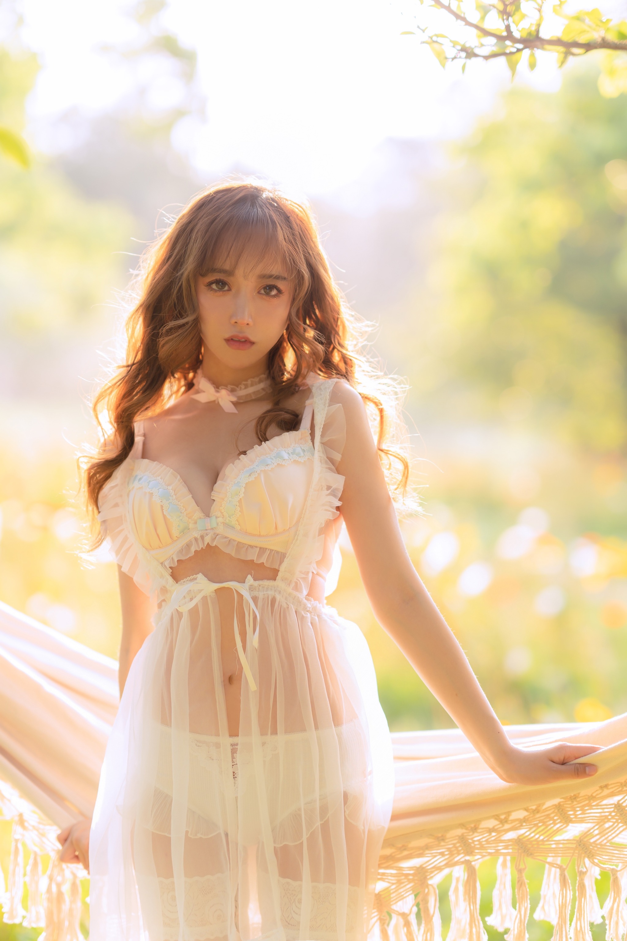 图片[1]-过期米线线喵 – NO.121 夏日限定 – 吊床 [52P]-XikXak